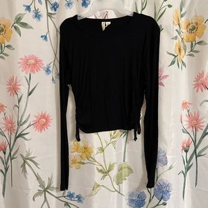 Ruched Long Sleeve Top